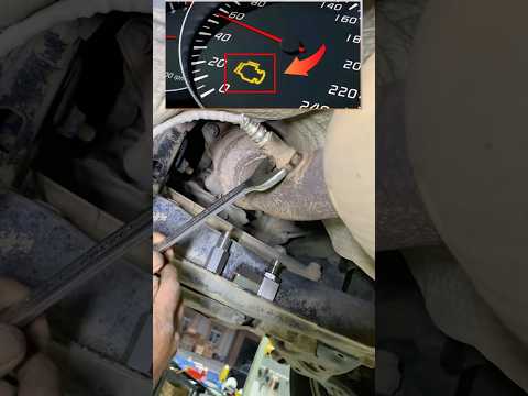 Causes of engine warning light