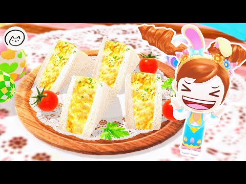 BEST Egg Sandwich Ever? Cooking Mama: Cuisine! Easter Recipes Three Stars Gameplay
