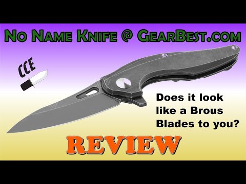 No Brand Name - Model "ST: 003" / Looks a Lot Like a Copy of a Brous Blades creation