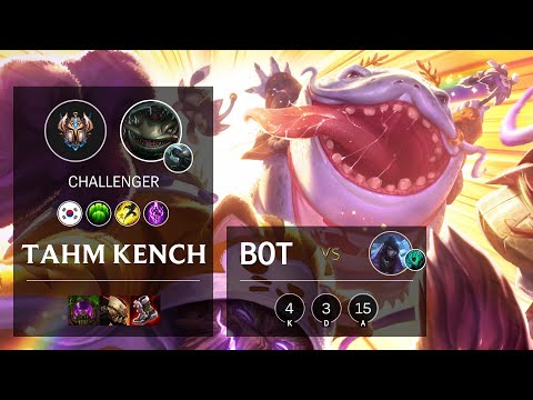 Tahm Kench Bot vs Aphelios - KR Challenger Patch 11.5