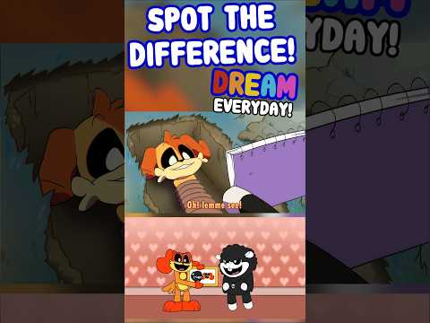 Dream Everyday! Spot The Difference (Daydream Critters Theme Song) 🐑🔪🐶☀️