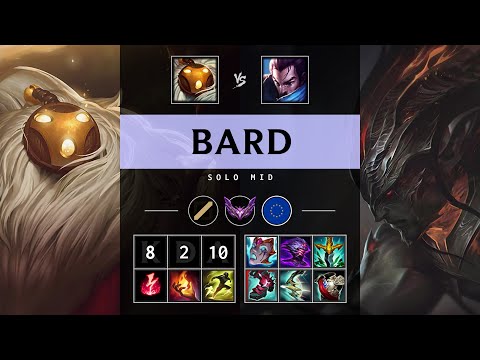 Bard Mid vs Yasuo - EUW Master Patch 25.14