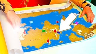 Отмечаю все страны в которых я был