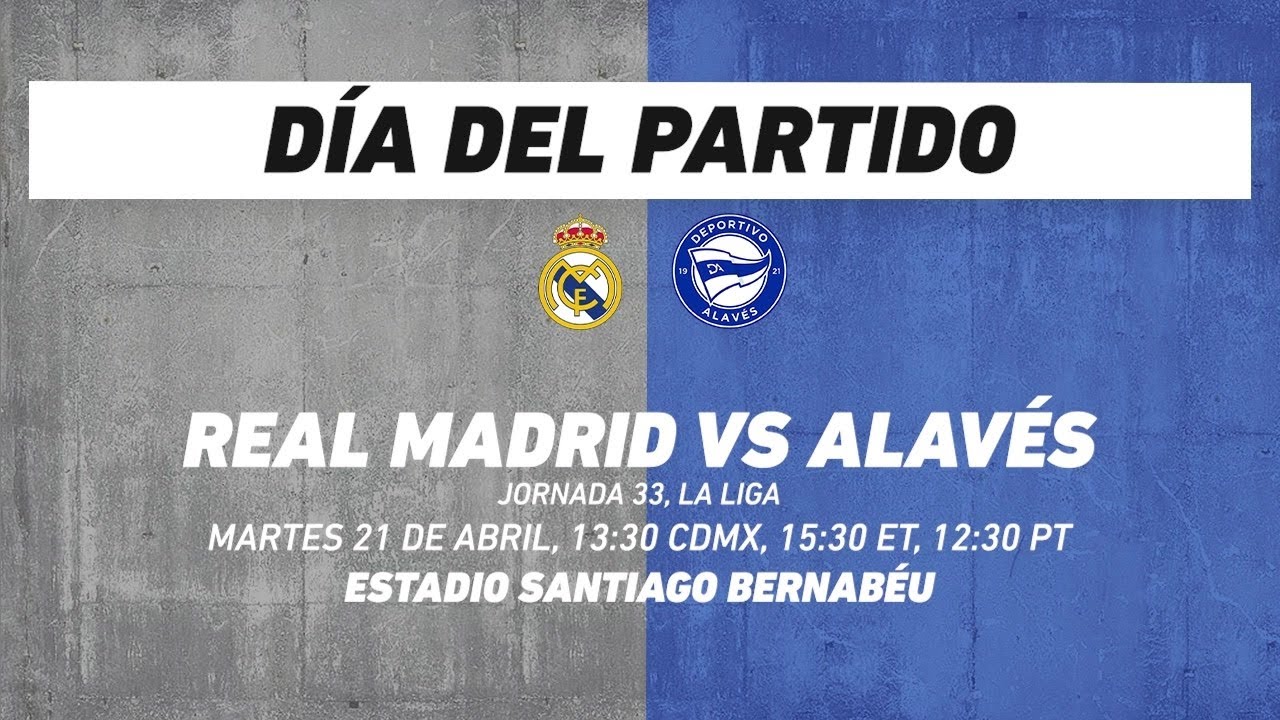Real Madrid vs Alavés, frente a frente: Futbol