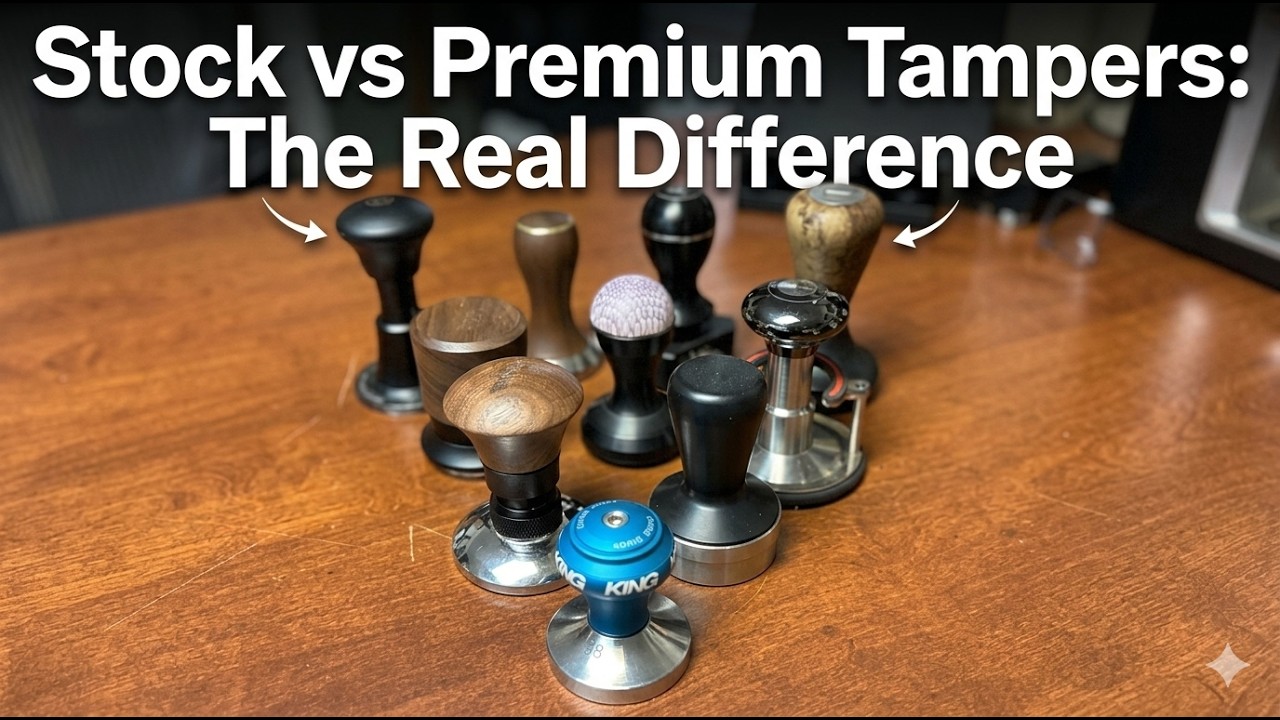 Stock vs Premium Tampers: The Real Difference!