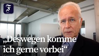 Harald Schmidt bei der F.A.Z.