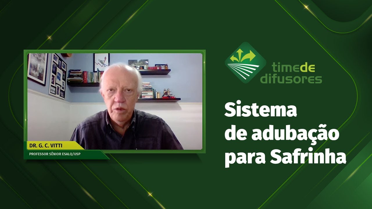 Sistema de adubação para Safrinha - Dr. G. C. Vitti - Região Oeste