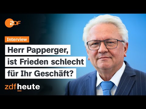 Exklusiv-Interview: Rheinmetall-Chef kündigt Drohnenabwehr-Systeme für Ukraine an | WISO