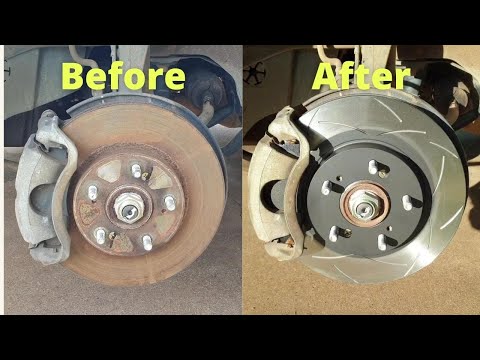 Honda Prelude Brake Rotor Upgrade
