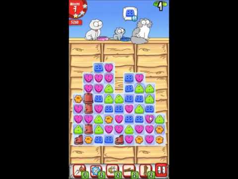 Simon's Cat Crunch Time Level 136 - NO BOOSTERS 😺 | SKILLGAMING ✔️