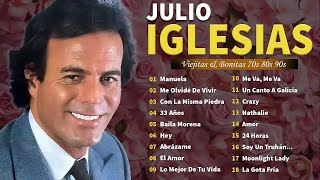 Download lagu Julio Iglesias Sus Mejores Canciones 🎶 Éxitos Bonitas Baladas Romantica 2025 mp3