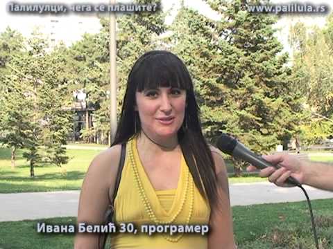 Palilulci , čega se plašite ?