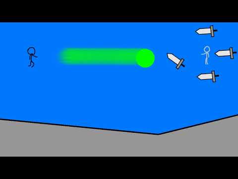 Green Master vs Telekinesis-Sword Magician