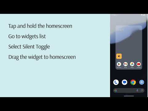 Silent Toggle Widget