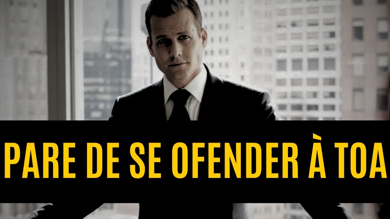 NUNCA MAIS SE OFENDA | POSTURA SÉRIA para lidar sob pressão