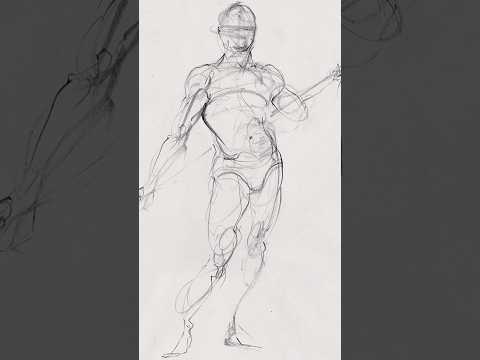 Draw Anatomy with Gesture #gesturedrawing