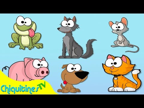 El Sonido de los Animales - Canción Infantil - aprende los animales - animación para niños