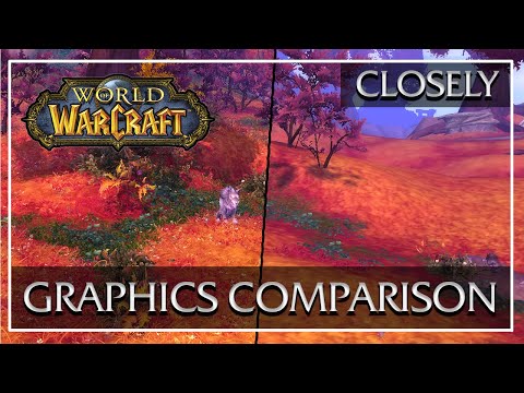 World of Warcraft - Graphic Comparison - Closely