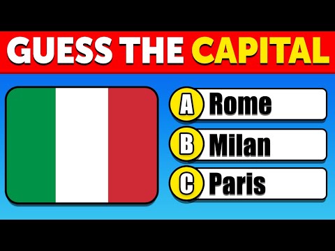 Guess All 195 Capital Cities of the World 🌍 | Ultimate Geography Quiz Challenge