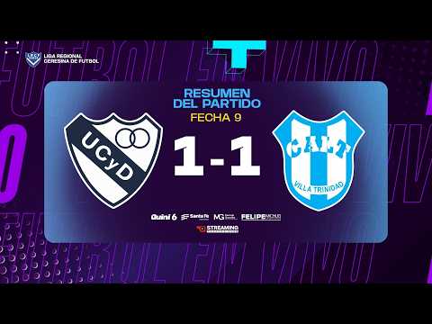 FECHA 9 I UNION SAN GUILLERMO 1 ATL  LIBERTAD VILLA TRINIDAD 1 I TORNEO CLAUSURA 2026
