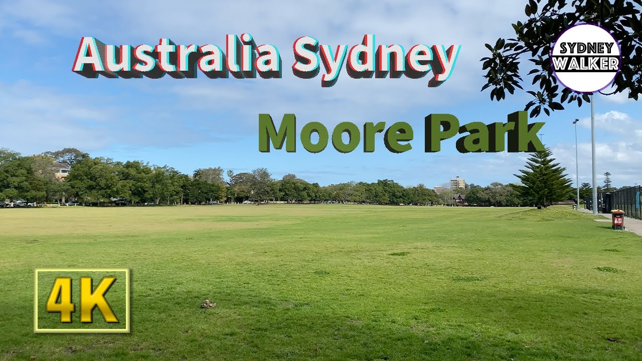 Embark on a walking tour to Moore Park.
