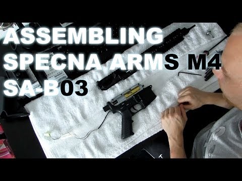 Airsoft - How to take apart your M4 Specna Arms B03 (SA-B03)