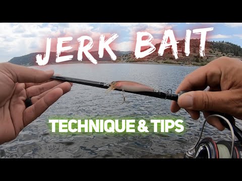 JERK BAIT Fishing for Trout  - My Technique and Tips