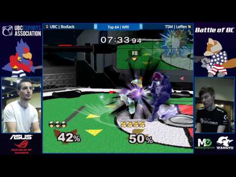 Bodlack (Falcon) vs. TSM | Leffen (Fox) | SSBM Top 64 WR1 | BoBC