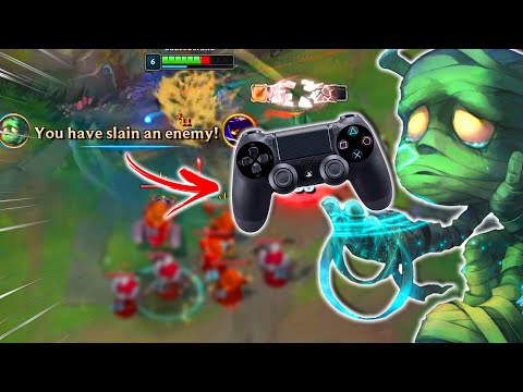 GIOCARE COL PAD PS4 È TROPPO FACILE - League of Legends ITA #3422