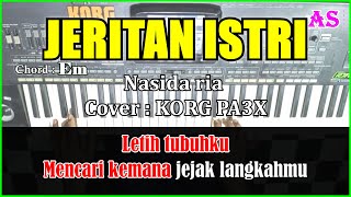 Download lagu JERITAN ISTRI - Nasidaria | Karaoke Qasidah ( Cover ) Korg Pa3X Nada cewek mp3