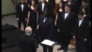 Wartburg College Choir - Take My Hand, Precious Lord