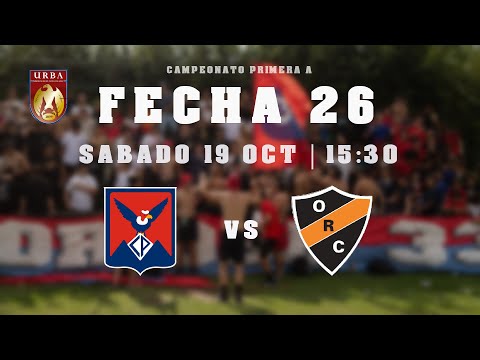 Fecha 26 de la Primera A de la URBA - Pucará vs Olivos