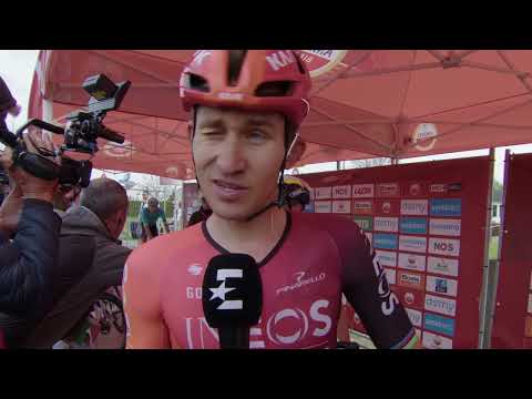 Michał Kwiatkowski - Interview at the finish - Amstel Gold Race 2024