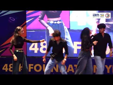 Dance Performance at 48th Foundation Day 2026, IIBM–ZHI