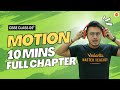 Motion Class 9 One Shot In 10 Mins Best CBSE Class 9 Physics Revision Strategy Abhishek Sir