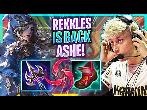 REKKLES BRINGS BACK ASHE! | FNC Rekkles Plays Ashe ADC vs Twitch! | Season 2023