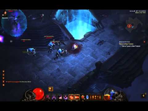 Diablo III Demon Hunter vs Maghda Leoric MP10 solo