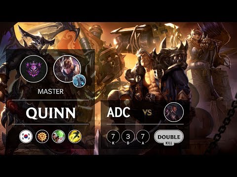 Quinn ADC vs Lucian - KR Master Patch 9.17