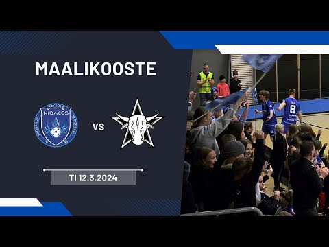 Nibacos - Sastamolo ti 12.3.2024 |  Kolmannen puolivälieräottelun maalikooste