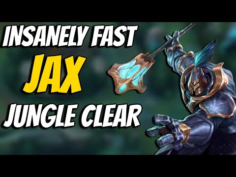 INSANELY FAST JAX JUNGLE CLEAR! | Season 11 Best Jax Jungle Clear Guide