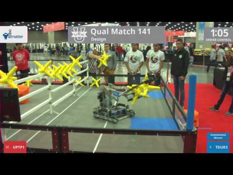 2017 VEXU Design Q141 - UPTP1 vs TDUR3 - 0 to 59