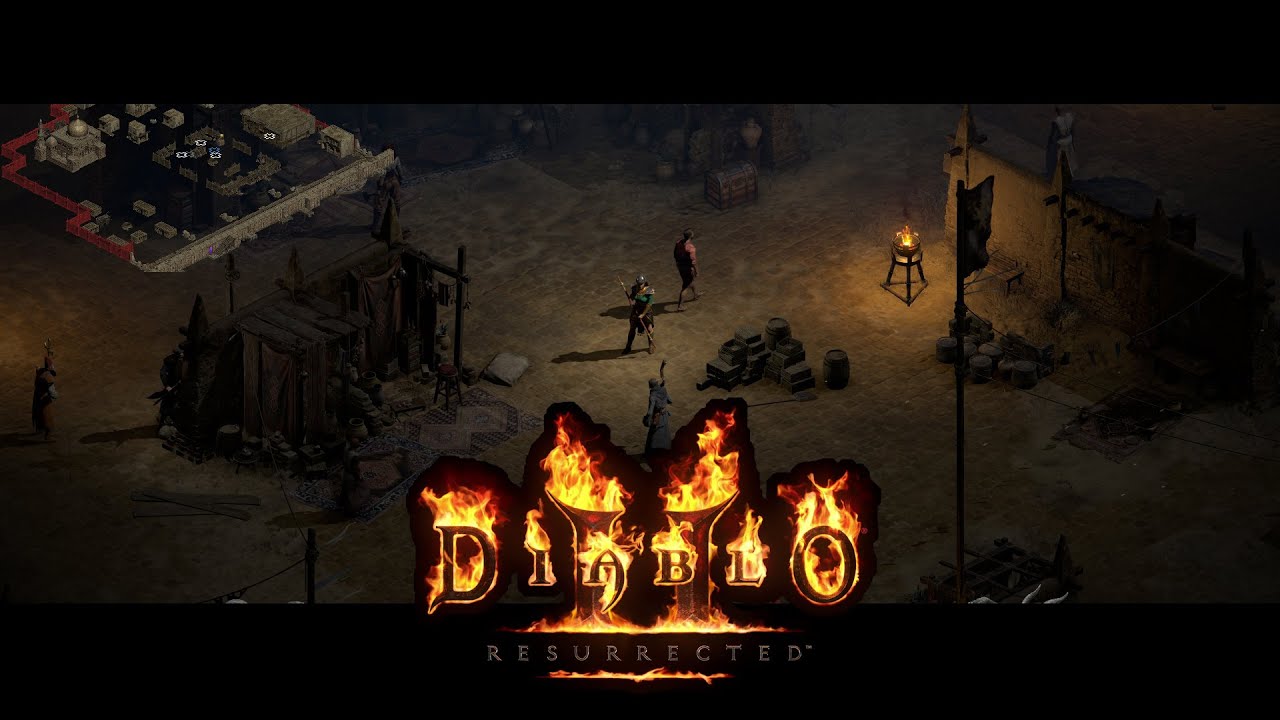 Diablo 2 Resurrected Akt 1 fix und fertig Gameplay deutsch