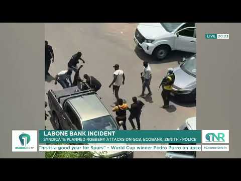 Labone Bank Incident: Syndicate Planned Attacks On GCB, Ecobank & Zenith – Police