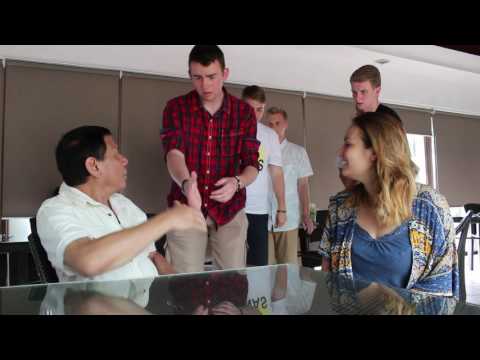 Meeting the President (Duterte) of the Philippines  - Hey Joe Show