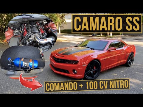 CAMARO SS: câmbio manual, comando bravo e nitro para entregar 579 cv