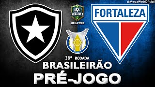 BOTAFOGO x FORTALEZA - AO VIVO (BRASILEIRÃO 2025 - 38ª Rodada) - Narração
