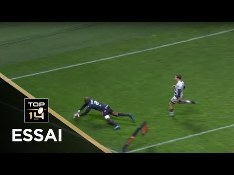 TOP 14 - Essai Djibril CAMARA (SFP) - Paris - Bordeaux-Bègles - J14 - Saison 2017/2018