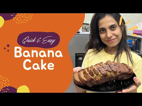 Banana Cake|Quick and Easy| Delicious |Baking |Malayalam Vlog