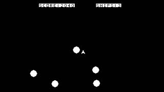 Asteroids (J. Peter Hoddie) for the TI-99/4A