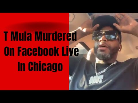 Final Moments of T Mula | Killed During Facebook Live Robbery in Chicago!